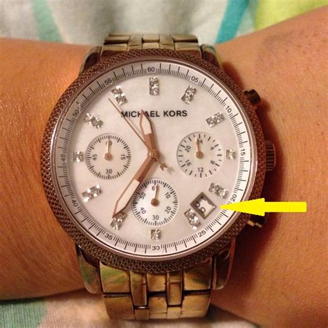 how to tell if your michael kors watch is fake|how to spot a michael kors watch.